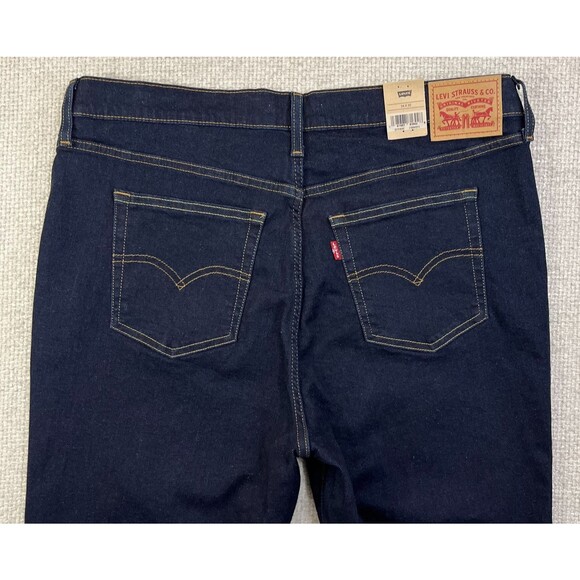 NEW Levi's 720 Jeans High Rise Super Skinny Women's 34x30 Stretch Dark Wash - Picture 4 of 14